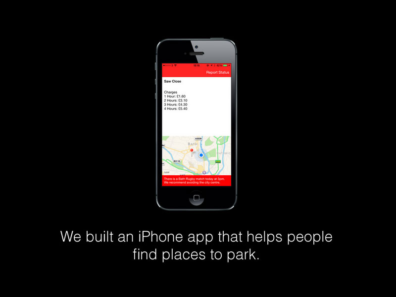 Bath City Parking iPhone app