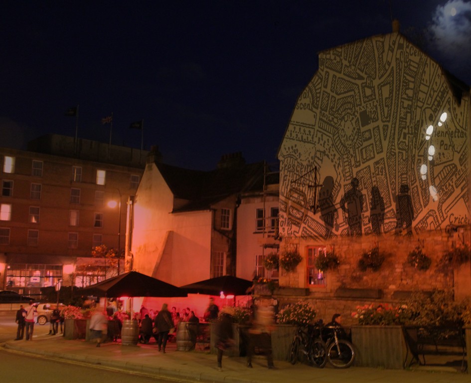 Bath Timetracks projection