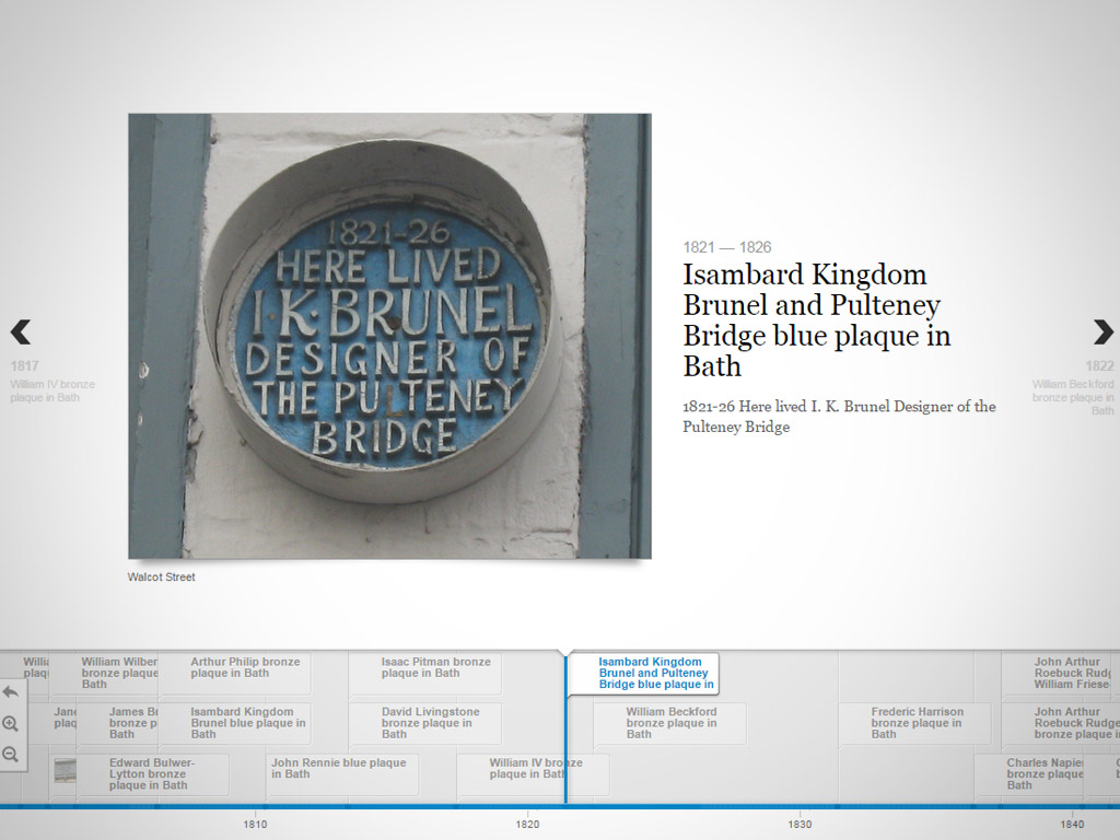 Bath Timelines screenshot